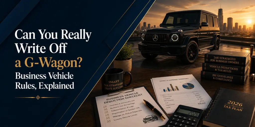 business vehicle tax deduction