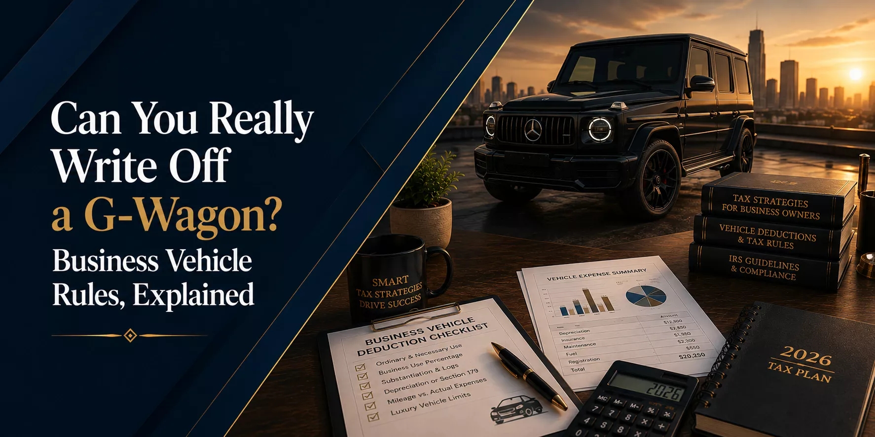 business vehicle tax deduction